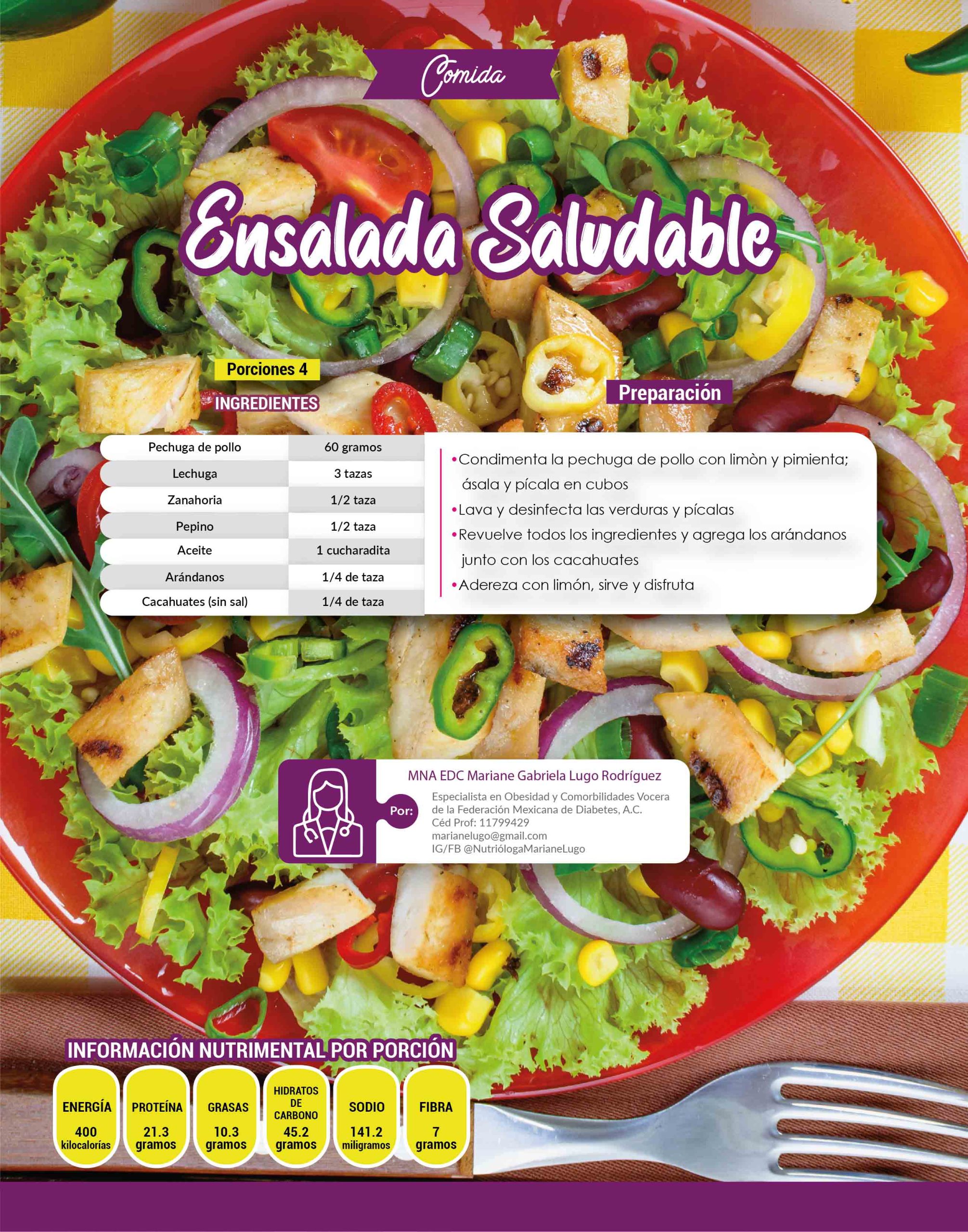Ensalada saludable