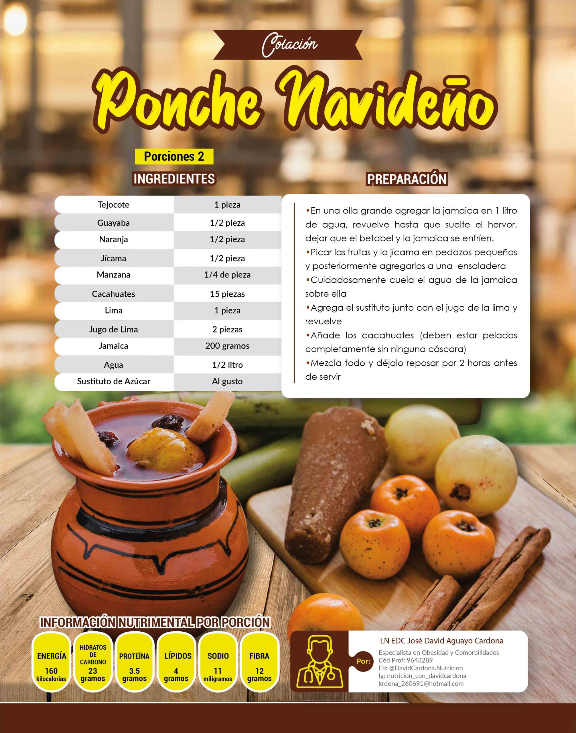 Ponche navideño